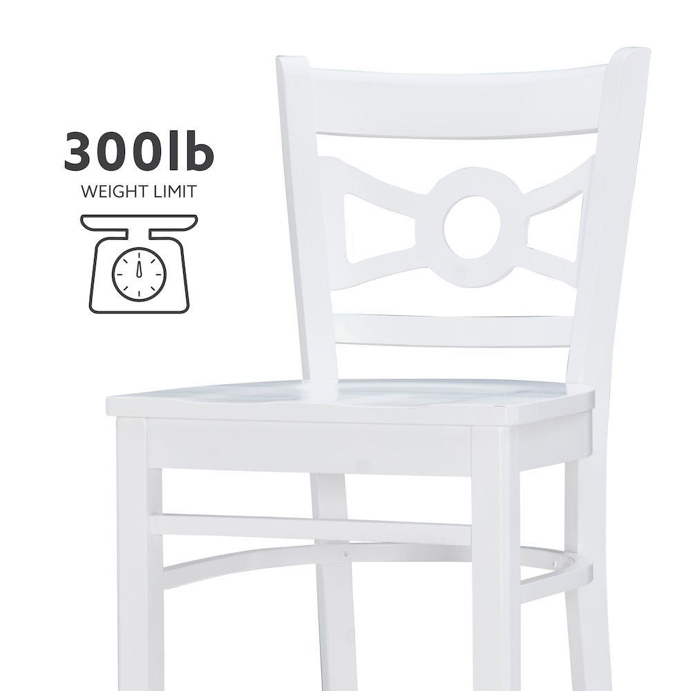 Teresa Barstool White Set Of 2. Picture 15