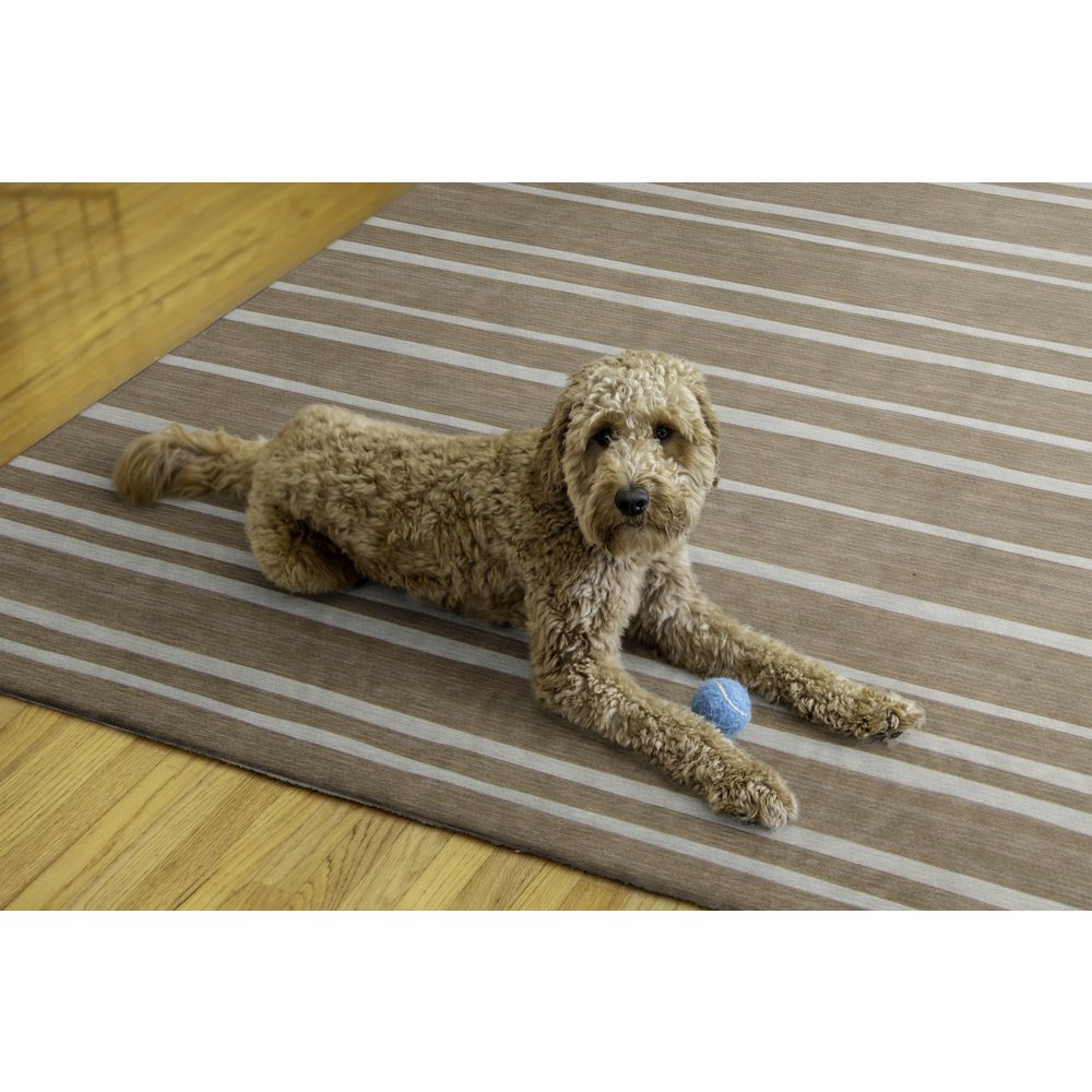 Outdoor Washable Weston Tan & Ivory 5' X7', Rug. Picture 2