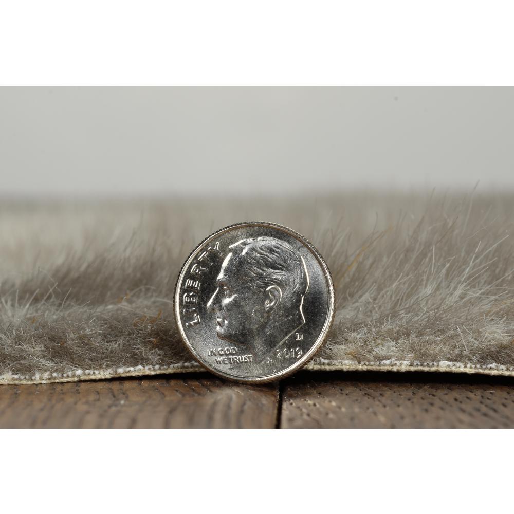 FAUX COW HIDE MINI GREY MIX, Rug. Picture 6