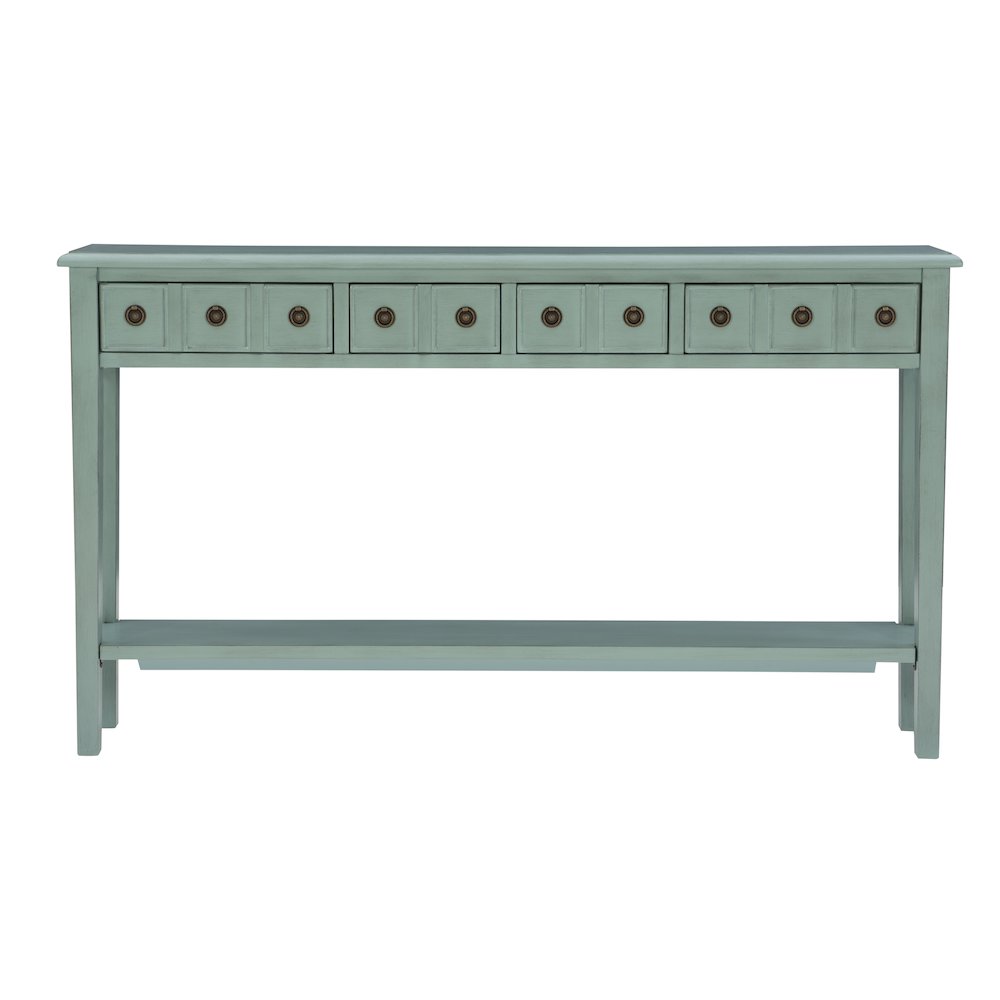 Sadie Teal Long Console. Picture 2