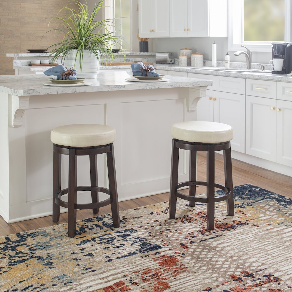 Maya Rice 24 Inches Counter Stool. Picture 3