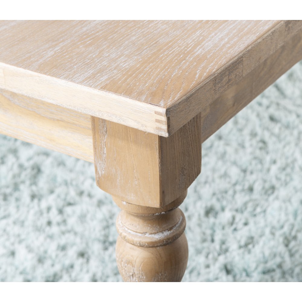 Avalon Light Natural Brown Rectangle Table. Picture 3