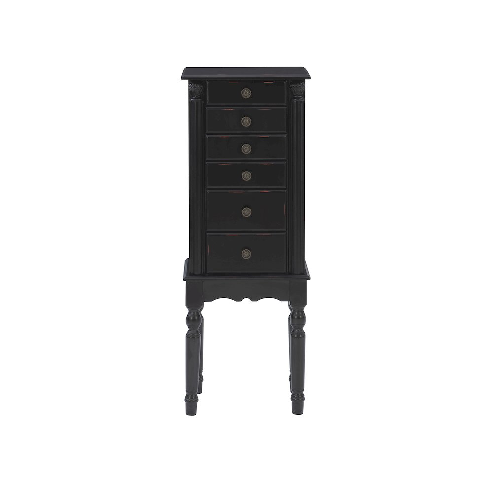 Ebony Jewelry Armoire. Picture 2
