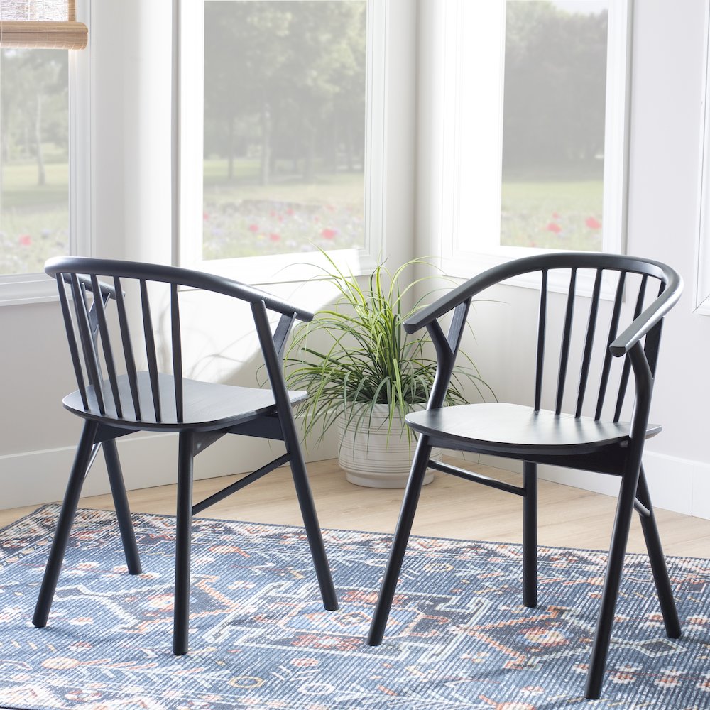 Delmot Chair Black. Picture 2