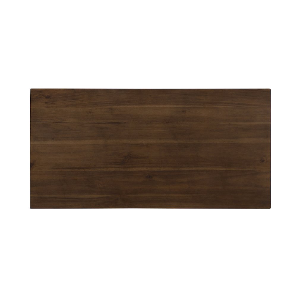 Claridge 42 Inch Bar Height Pub Table, Rustic Brown. Picture 5