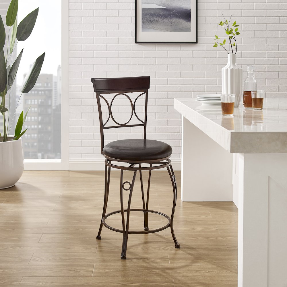Circles Back Counter Stool 24. Picture 2