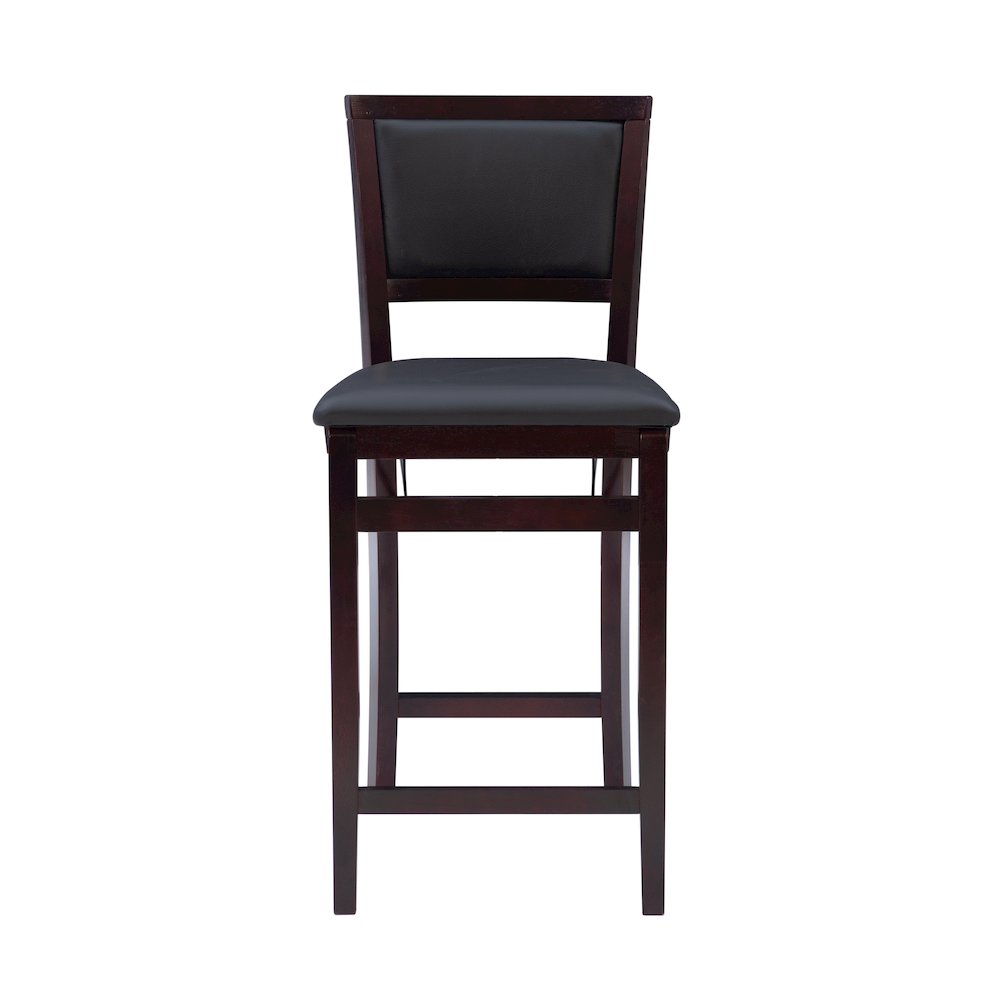 Triena 24 In Pad Back Folding Counter Stool. Picture 2