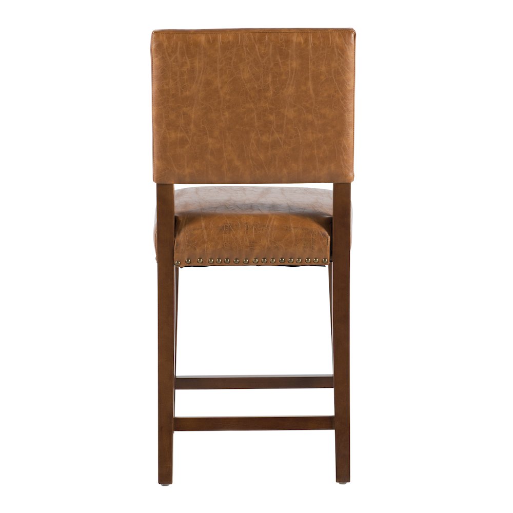 Brook Counter Stool 24 Caramel. Picture 6