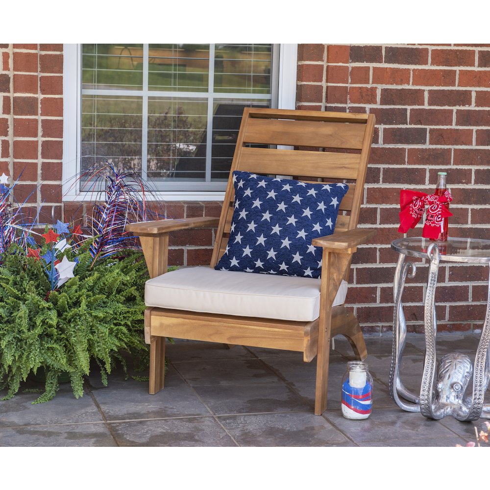 Rockport Brown Outdoor Chair. Picture 2