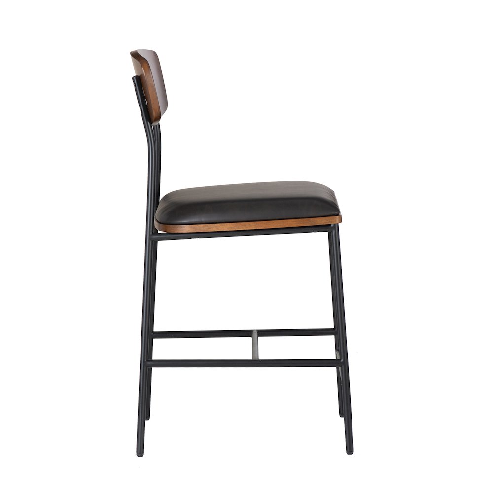 Truvy Counter Stool Espresso. Picture 4