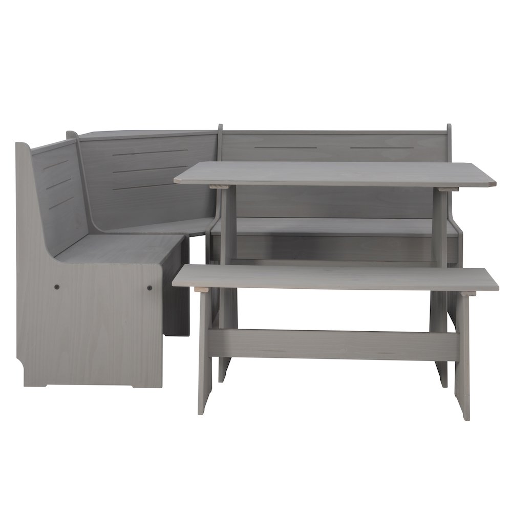 Waldron Corner Nook Set Grey Kit. Picture 3