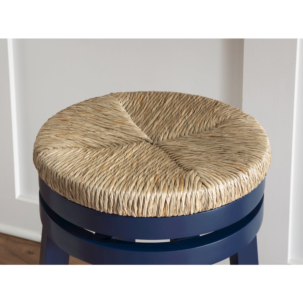 Morgan Counter Stool Navy Blue. Picture 4