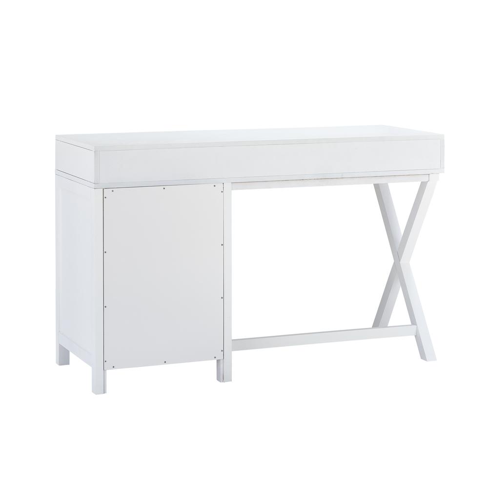 Peggy Side Storage Desk White. Picture 4