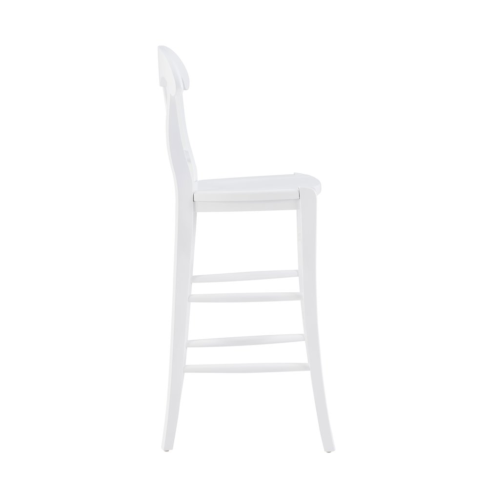 Vander Counter Stool, White, Set Of 2. Picture 6