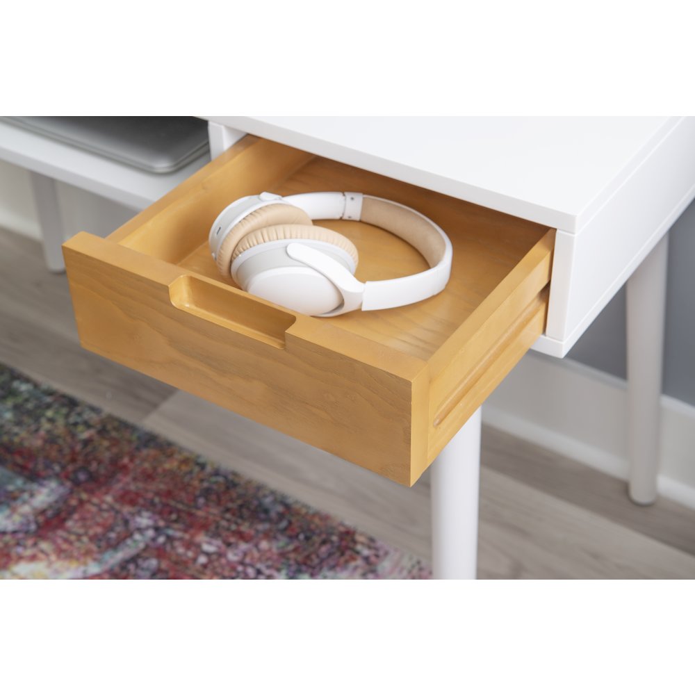 Perry Desk White. Picture 5