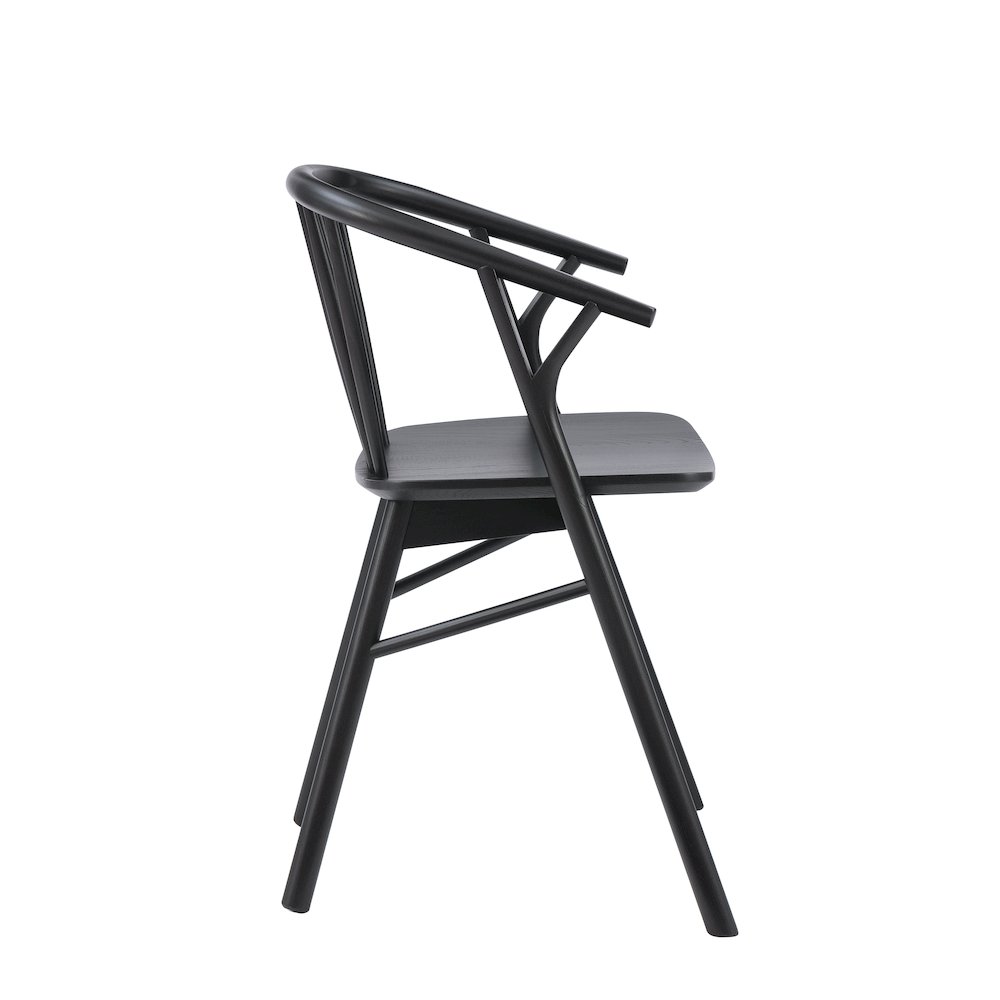 Delmot Chair Black. Picture 4