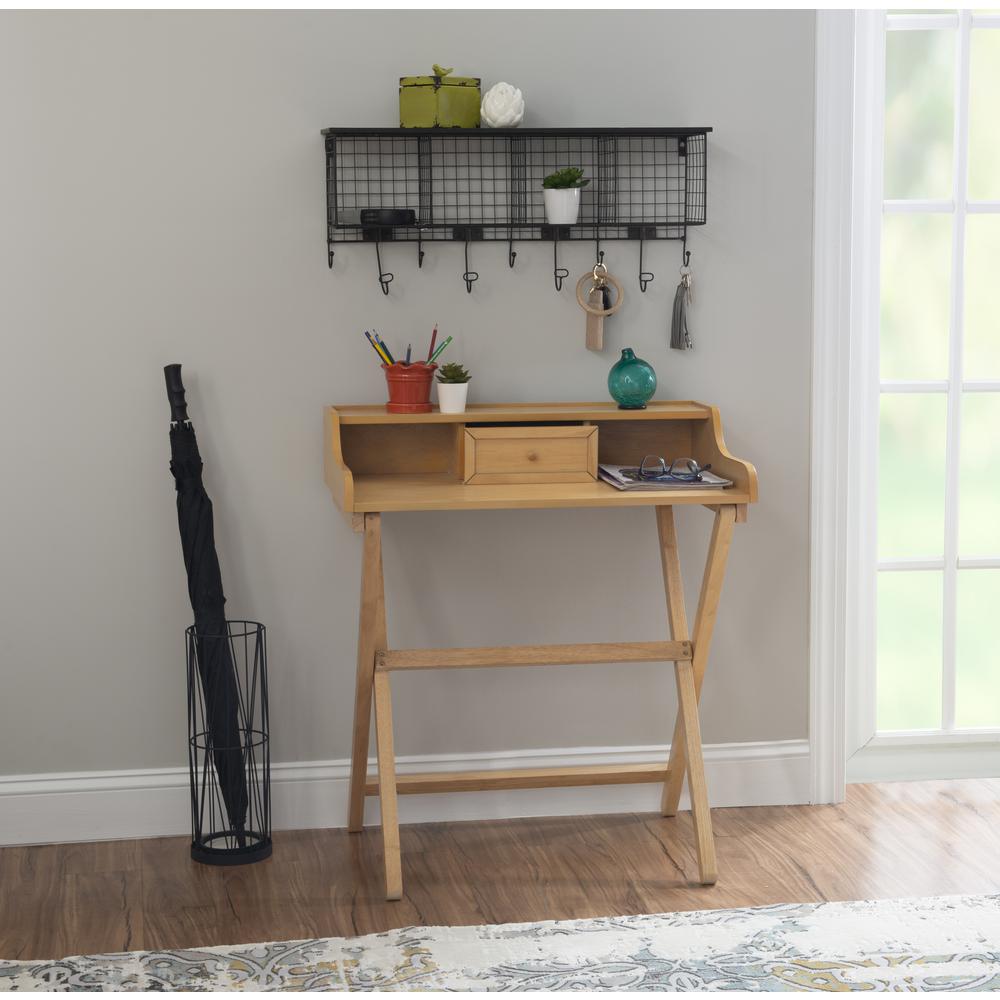 Coy Natural Folding Desk. Picture 15