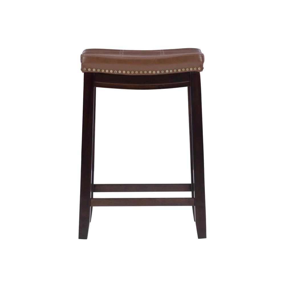 Claridge Cognac Counter Stool. Picture 2