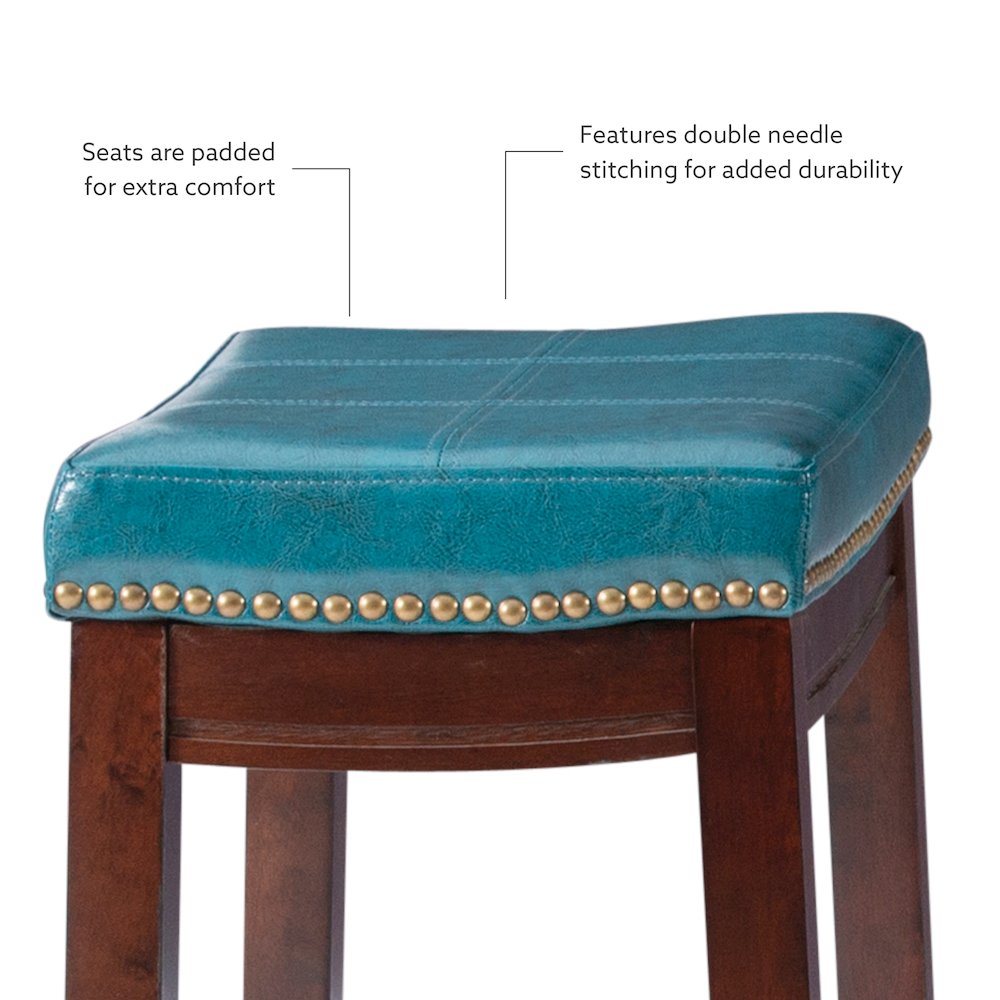 Claridge 3Pc Counter Set Brown Blue. Picture 8