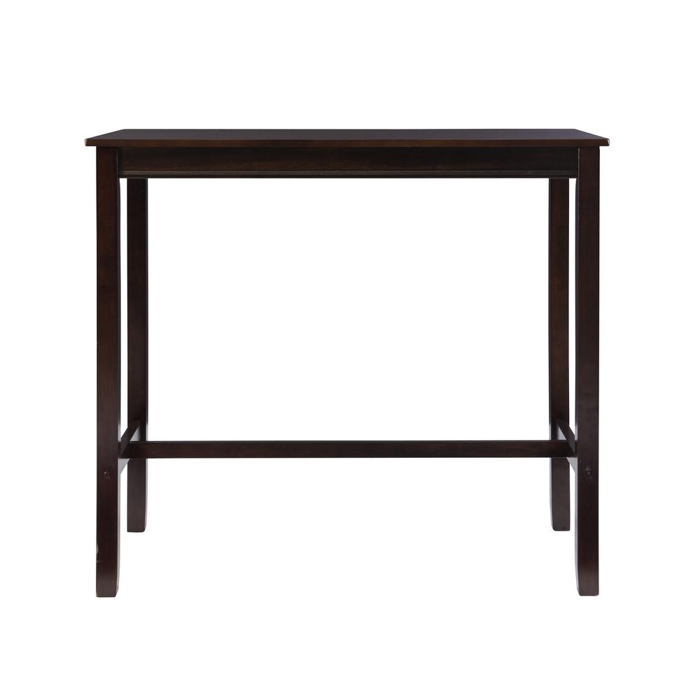 Claridge 42 Inch Bar Height Pub Table, Walnut. Picture 2