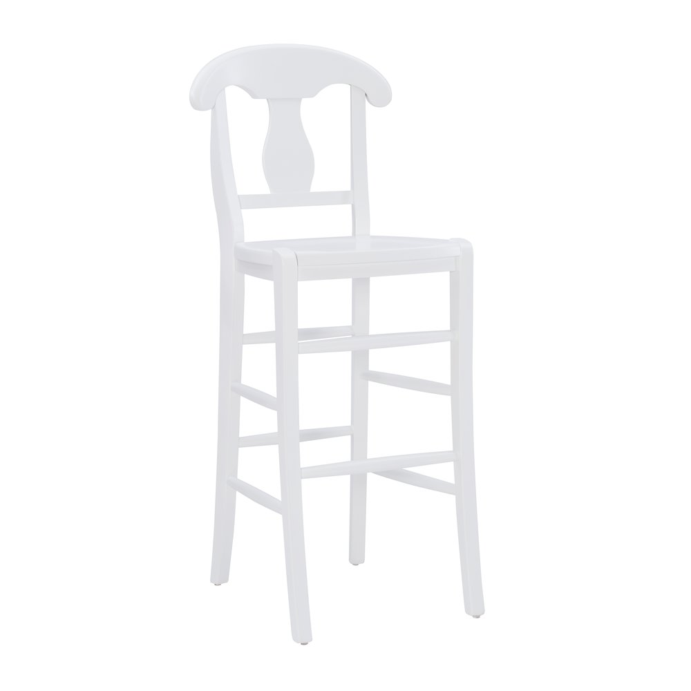 Vander Counter Stool, White, Set Of 2. Picture 1