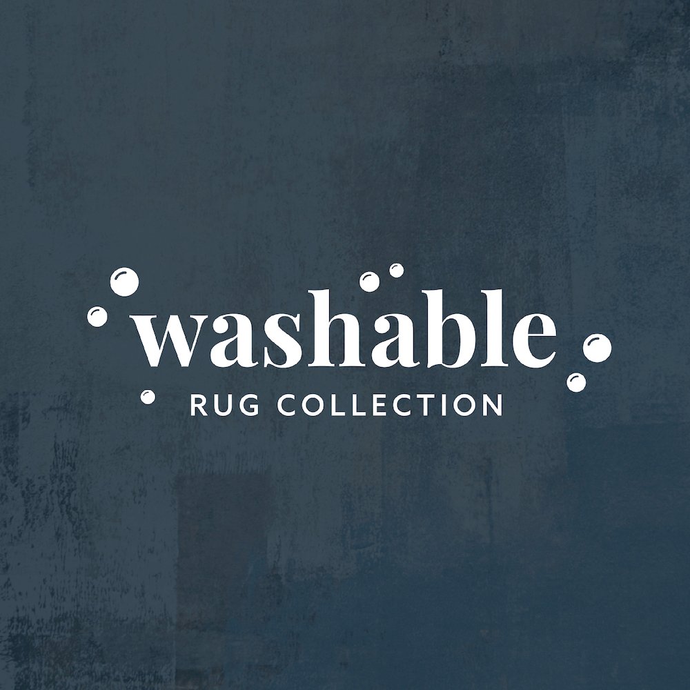 Washable Kyler Beige/Blue 2x3, Rug. Picture 7