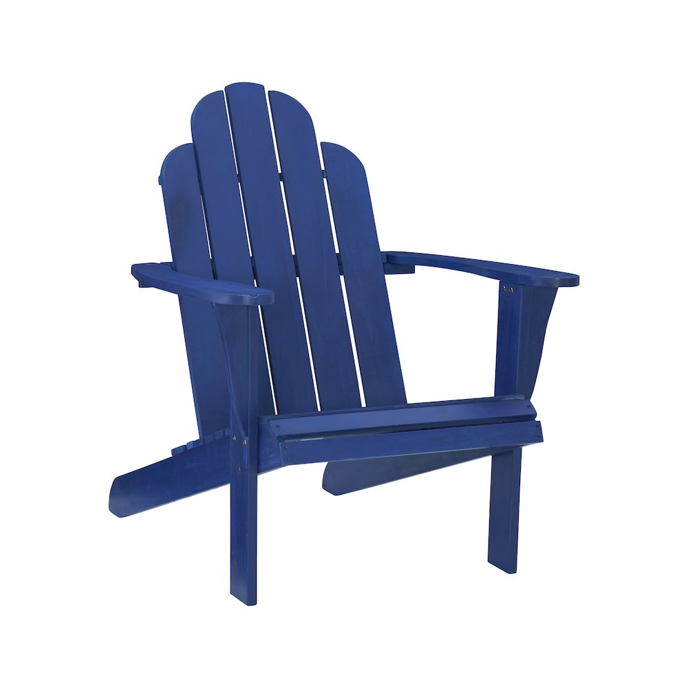 Adirondack Chair Blue. Picture 6