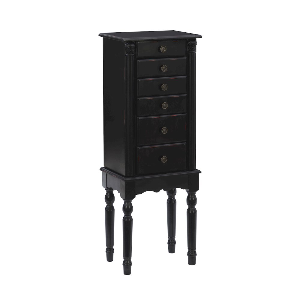 Ebony Jewelry Armoire. Picture 10
