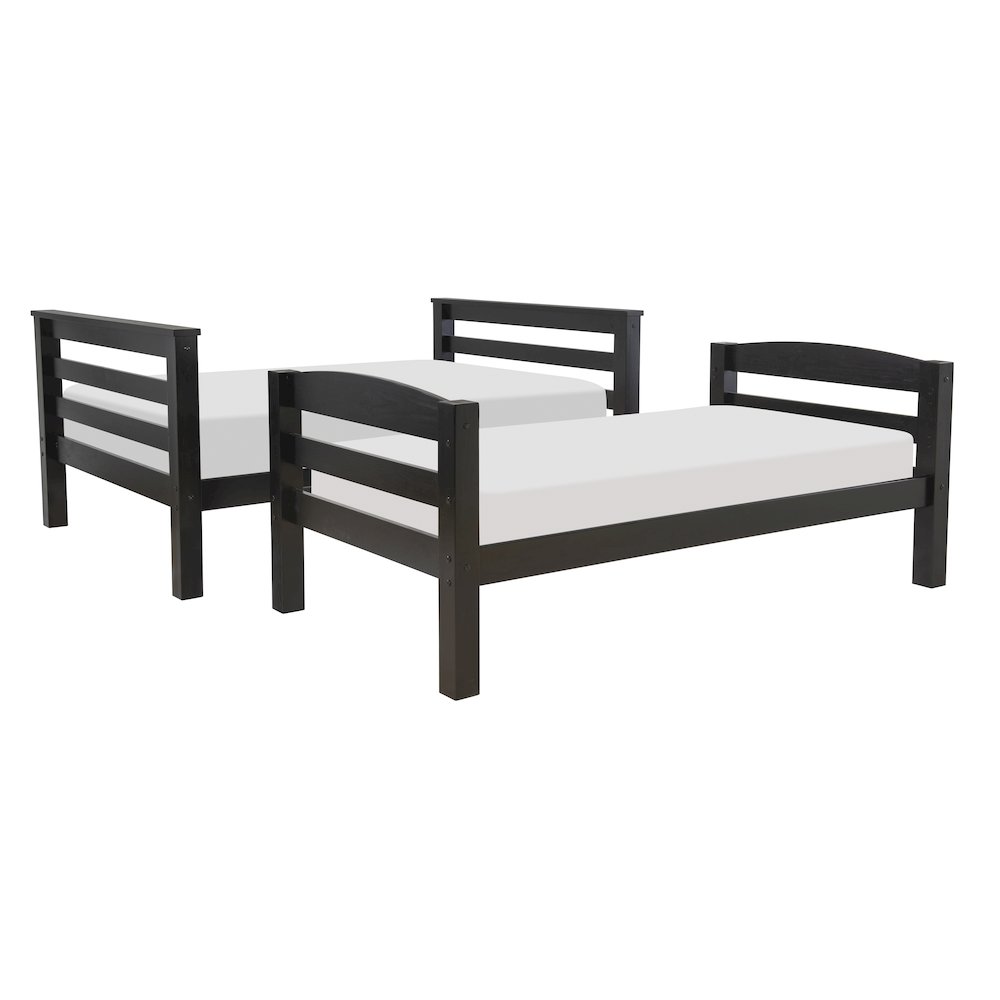 Levi Twin Full Bunk Black. Picture 3