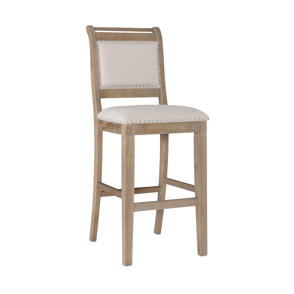 Emmy 30 In Natural Bar Stool. Picture 7