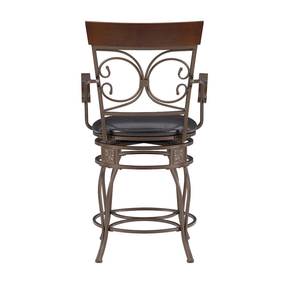 Beeson Big And Tall Counter Stool Arm. Picture 8