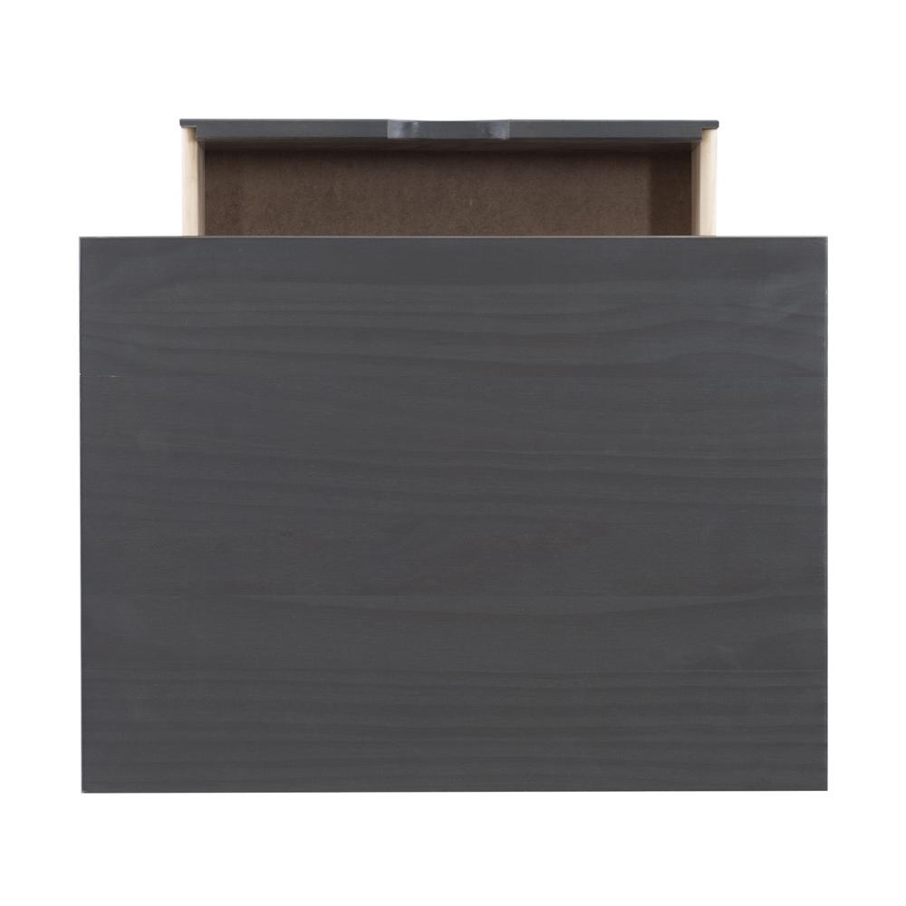 Cary Eight Drawer Rolling Storage Cart, Grey. Picture 8