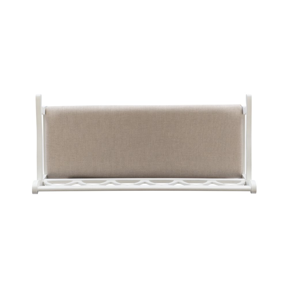 Elliana Storage Bench - White. Picture 9