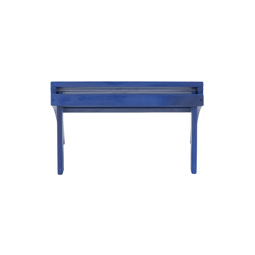 Adirondack Ottoman Blue. Picture 6