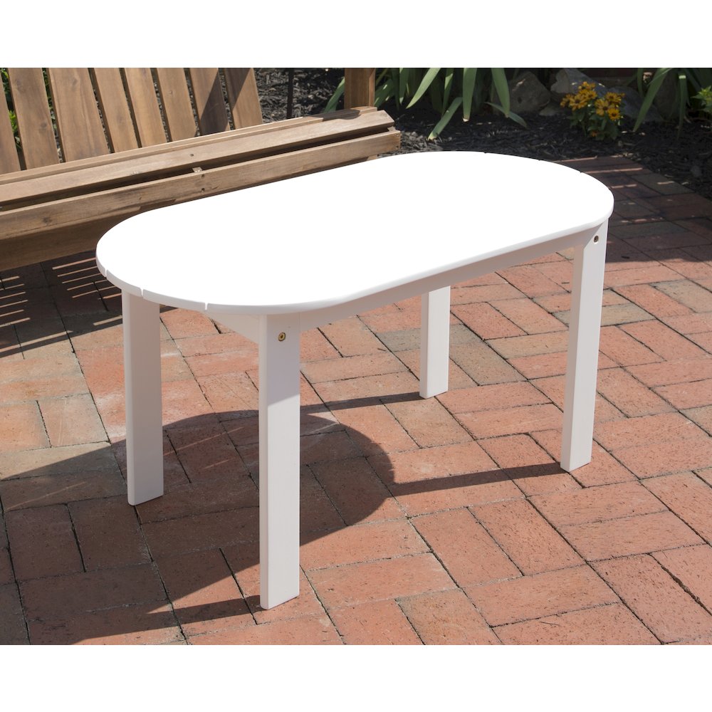 Adirondack White Coffee Table. Picture 2