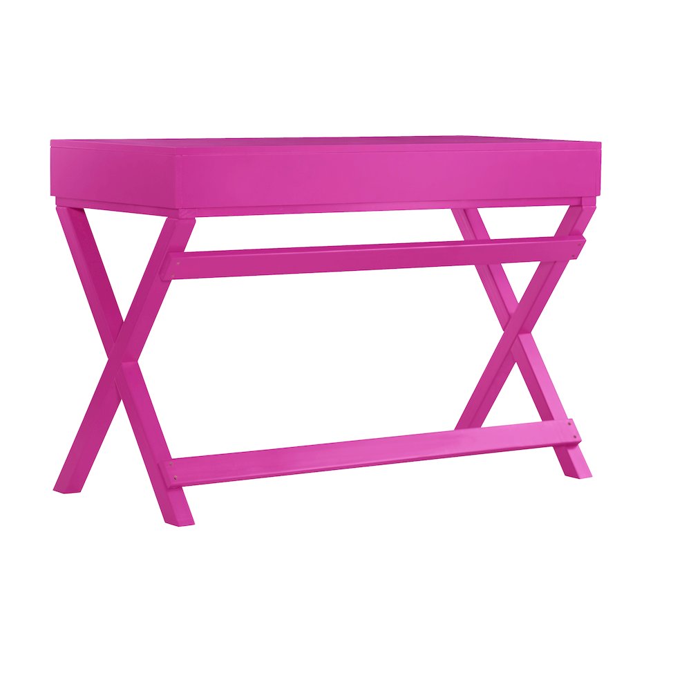 Peggy Raspberry Writing Desk. Picture 8
