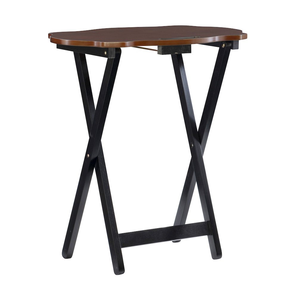 Serpentine Black Tray Table. Picture 13