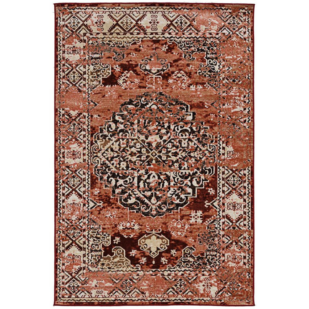 Vintage Collection   Nain Red 9x12 Rug. Picture 4