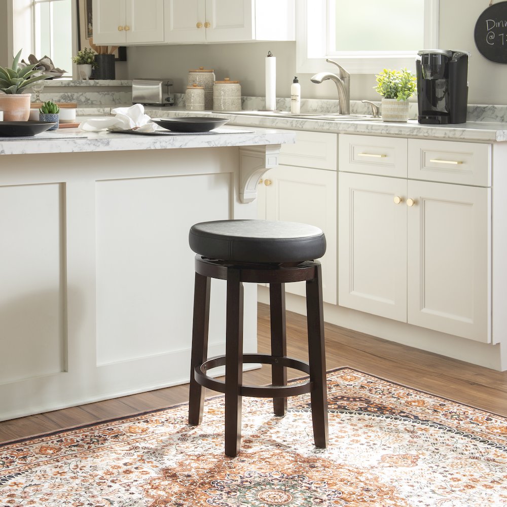 Maya Black 24 Inches Counter Stool. Picture 3