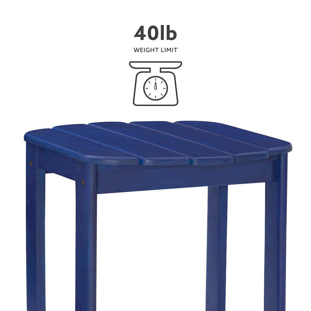 Adirondack End Table Blue. Picture 10