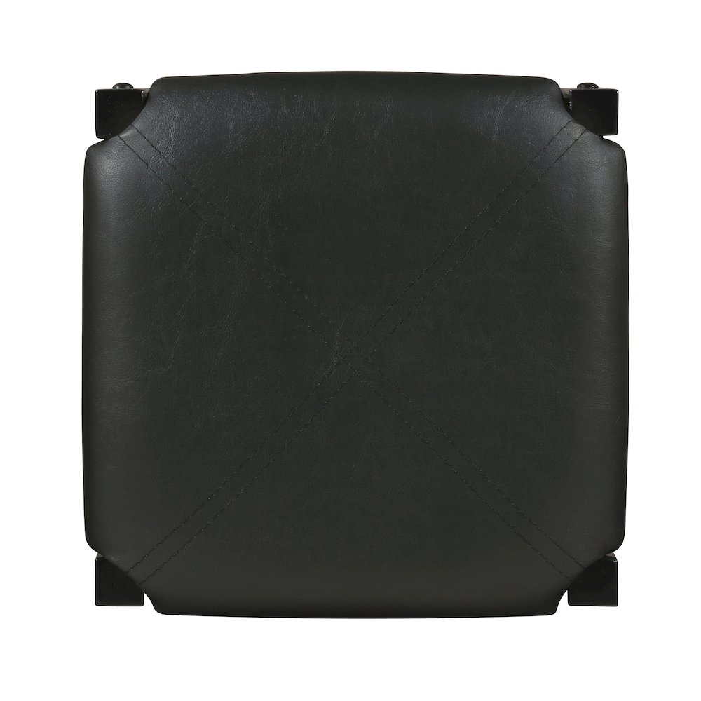 Lancer 3 Piece Tavern Set, Faux Black Marble. Picture 5