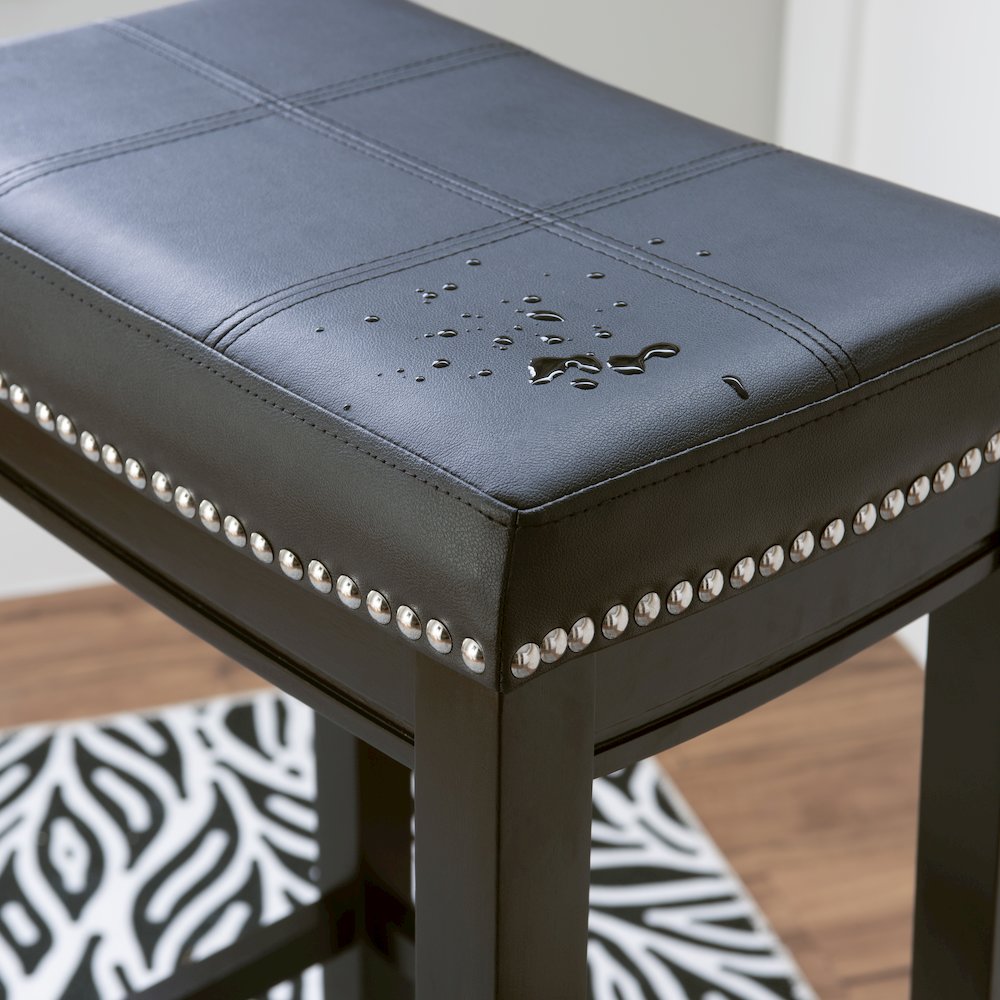 Claridge Black Counter Stool. Picture 6