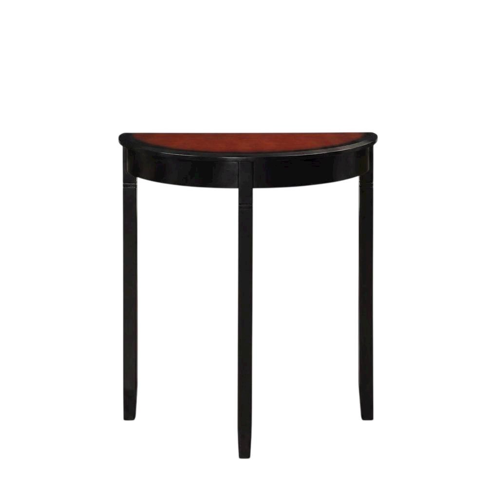 Demi Lune Console Table in Elegant Finish with Stylish Design. Picture 4