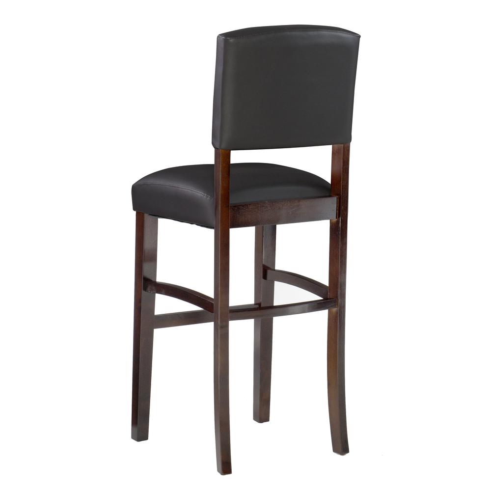 Monaco Bar Stool Espresso. Picture 2