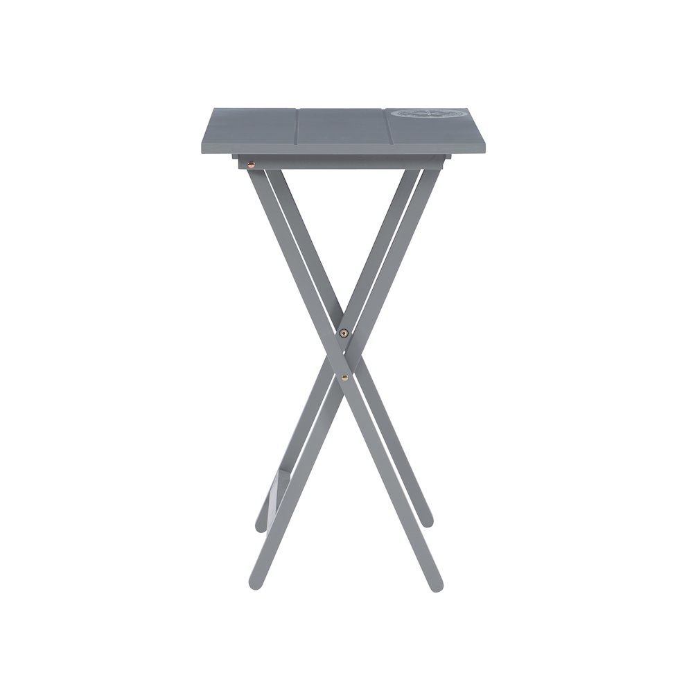 Compass Tray Table Set. Picture 8