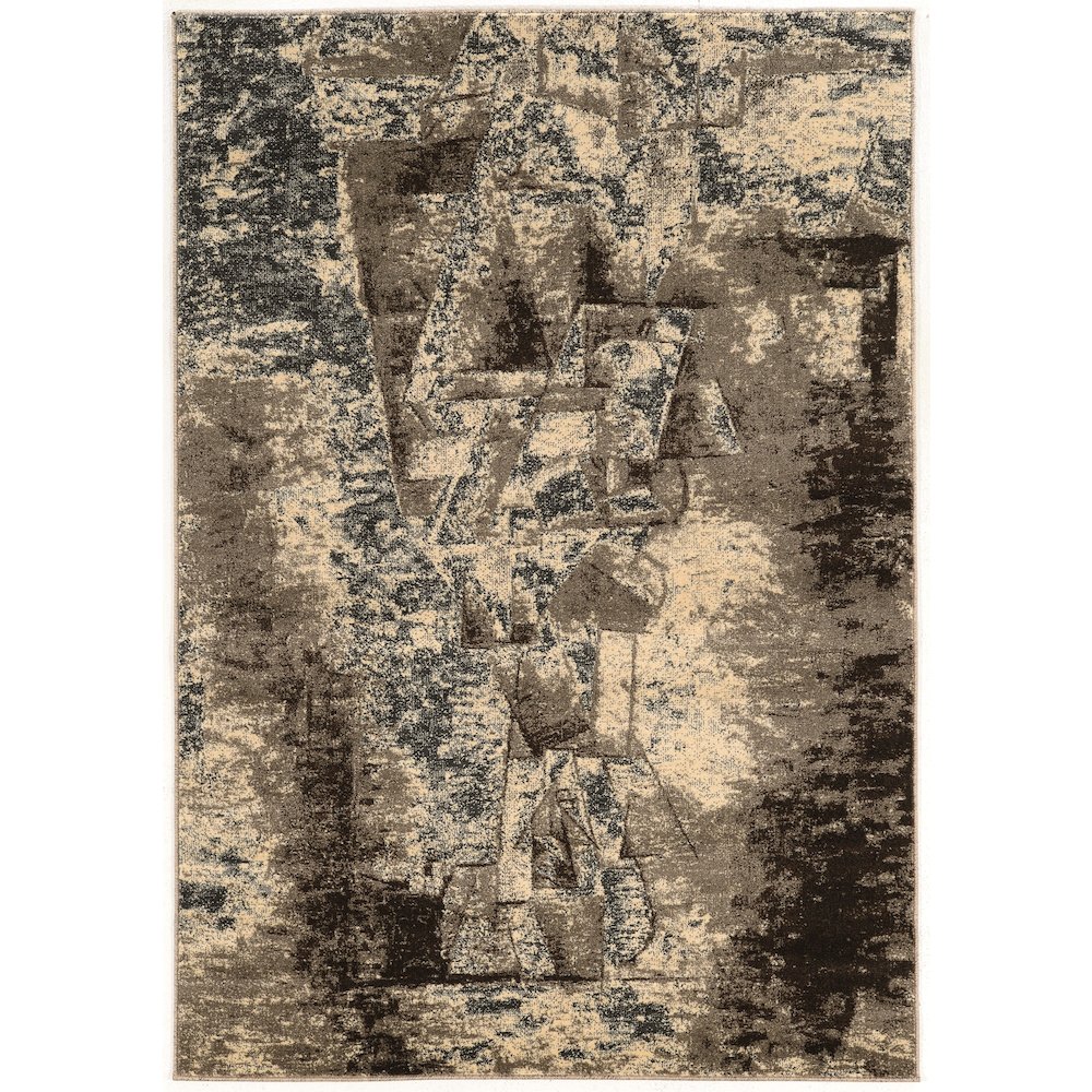 Masters Man Grey & Taupe 8x10.3, Rug. Picture 2