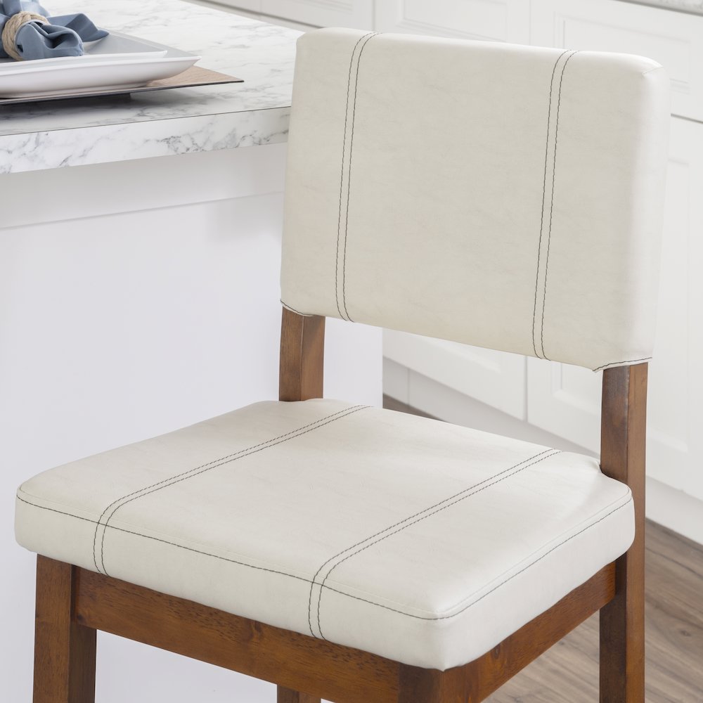 Milano Counter Stool Cream. Picture 4