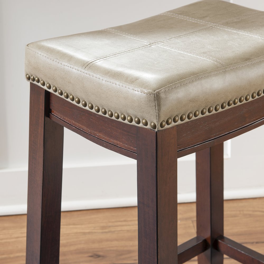 Claridge Beige Counter Stool. Picture 5