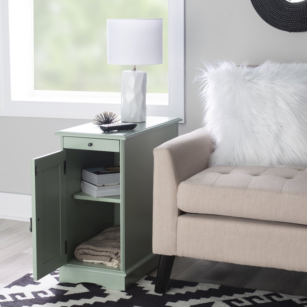 Butler Aqua Accent Table. Picture 5