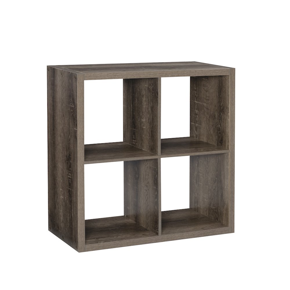 Galli 4 Cubby Storage Cabinet Grey. Picture 7
